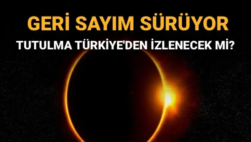 Eylül 2023’te Türkiye’den Görülecek Güneş Tutulması Heyecanı Başladı!